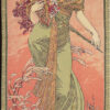 Mucha -- Le printemps -- 50x100cm-0