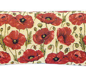 Draught Excluder Poppies -- 20x90cm-0