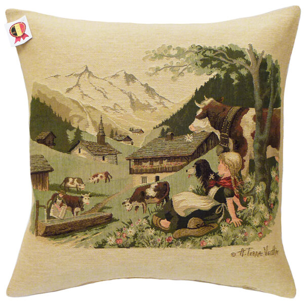 Coussin Montagne -- 45X45cm-0