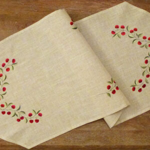 866 Table Runner Cherry -- 50x150cm-0