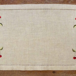 866 Table Runner Cherry -- 40x90cm-0