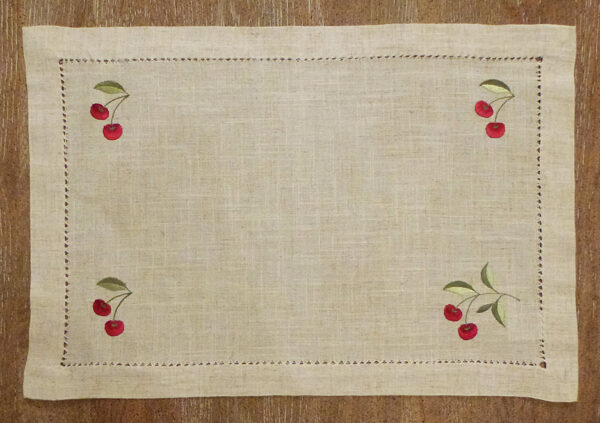 866 Placemat Cherry -- 35x50cm-0