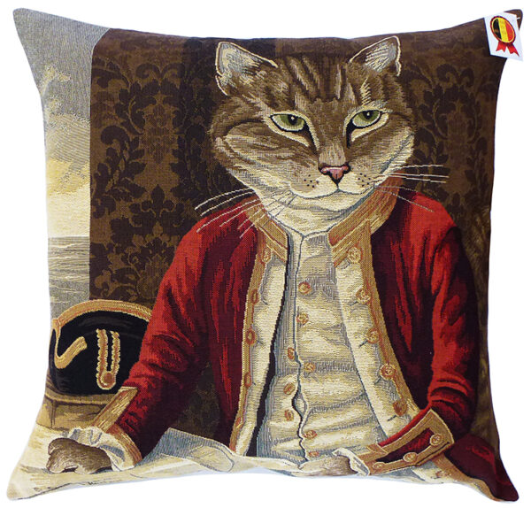 Coussin chat Lord Nelson -- 45x45cm-0