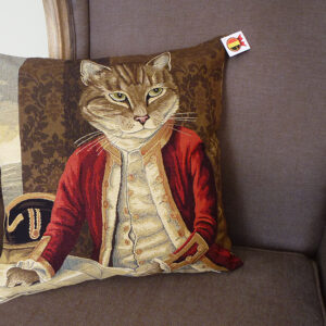 Coussin chat Lord Nelson -- 45x45cm-10842