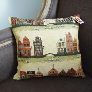 Cushion -- Canals of Bruges -- 35x35cm-10200