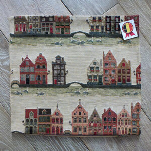 Cushion -- Canals of Bruges -- 35x35cm-10201