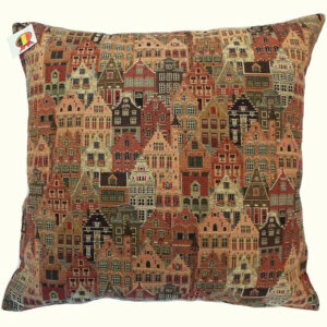 Cushion -- Houses of Bruges -- 45x45cm-0