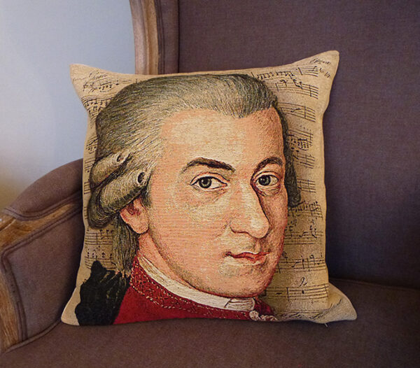 Coussin Mozart -- 48x48cm-10244