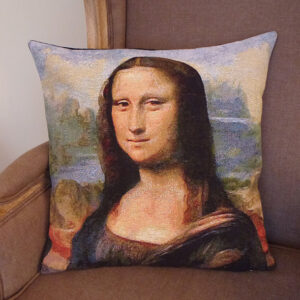 Coussin Mona Lisa -- 48x48cm-10234