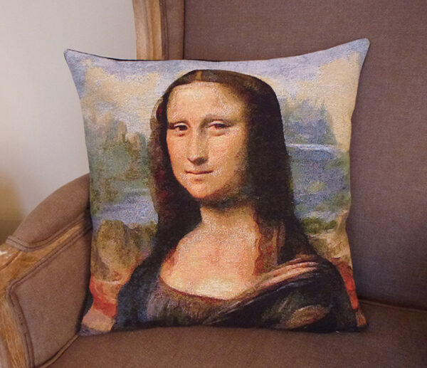 Coussin Mona Lisa -- 48x48cm-10234