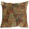 Coussin -- Maison de Bruges -- 35x35cm-0