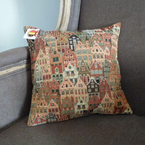 Coussin -- Maison de Bruges -- 35x35cm-10212