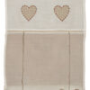 Window Curtains -- 2 Hearts -- Adjustable-0