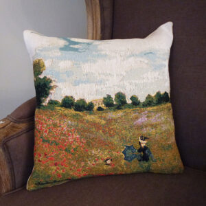 Coussin Monet Coquelicots -- 48x48cm-10488