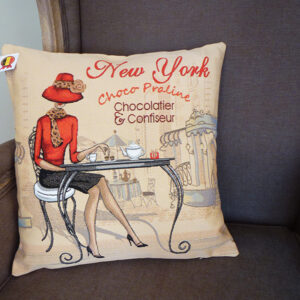 Coussin Cafe New York -- 45x45cm-10569