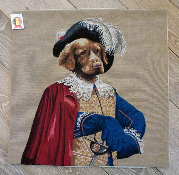 Coussin chien Aramis -- 45x45cm-10829
