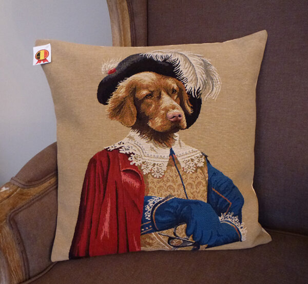 Coussin chien Aramis -- 45x45cm-10480
