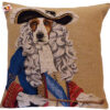 Coussin chien Richelieu -- 45x45cm-0