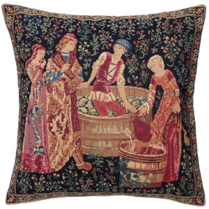 Cushion Medieval Scene -- 48x48cm-0