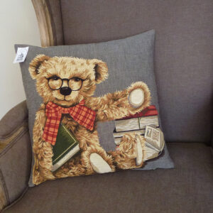 Coussin Ourson -- 45x45cm-11298