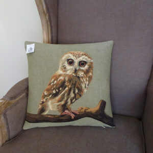 Coussin Hibou -- 45x45cm-11395