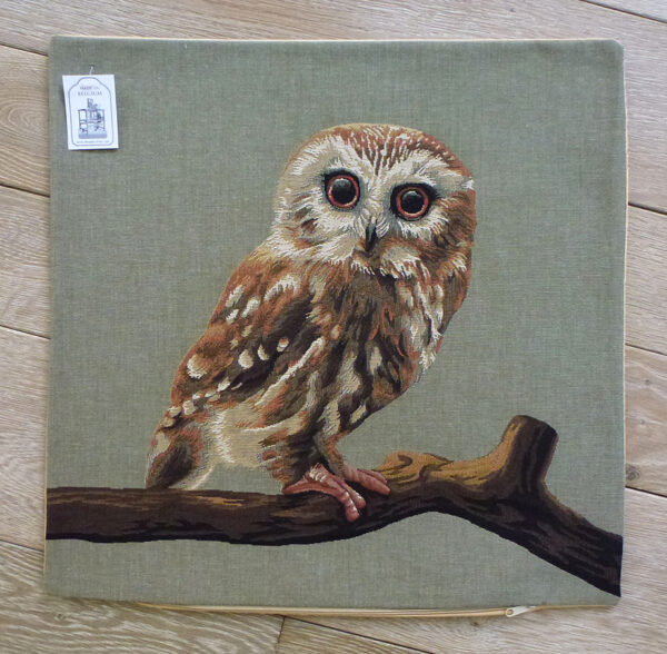 Coussin Hibou -- 45x45cm-11394