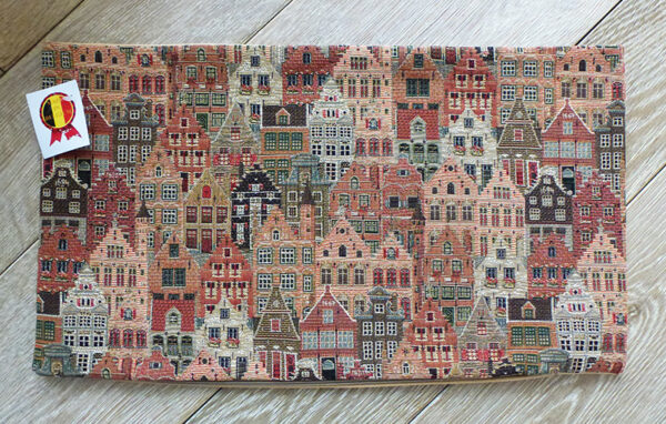 Coussin -- Maisons de Bruges -- 25x45cm-11397