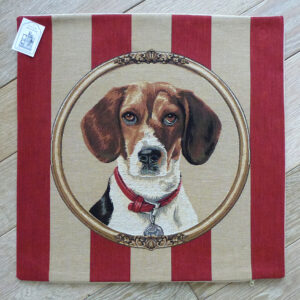 Coussin Chien Beagle -- 45x45cm-11431