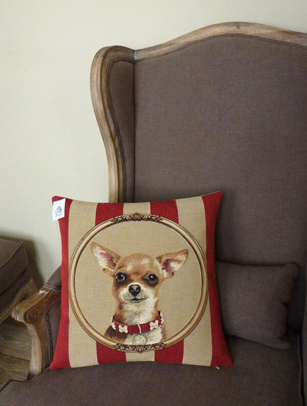 Coussin Chien Chihuahua -- 45x45cm-11434