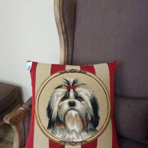 Coussin Chien Shih Tzu -- 45x45cm-11410