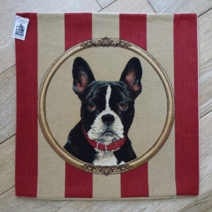 Coussin Chien Terrier de Boston -- 45x45cm-11417