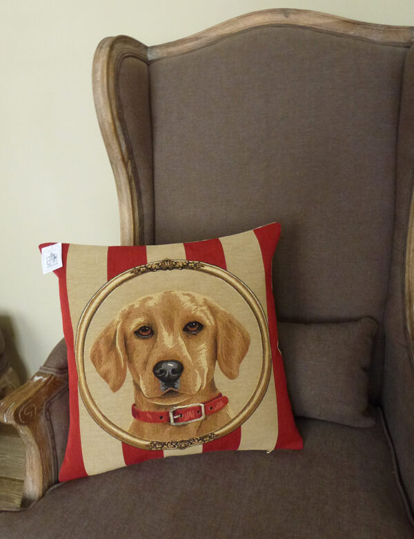 Coussin Chien Labrador - 45x45cm-11423