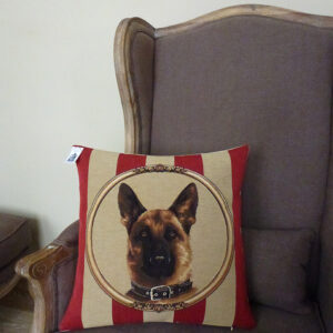 Coussin Chien Berger Allemand -- 45x45cm-11414