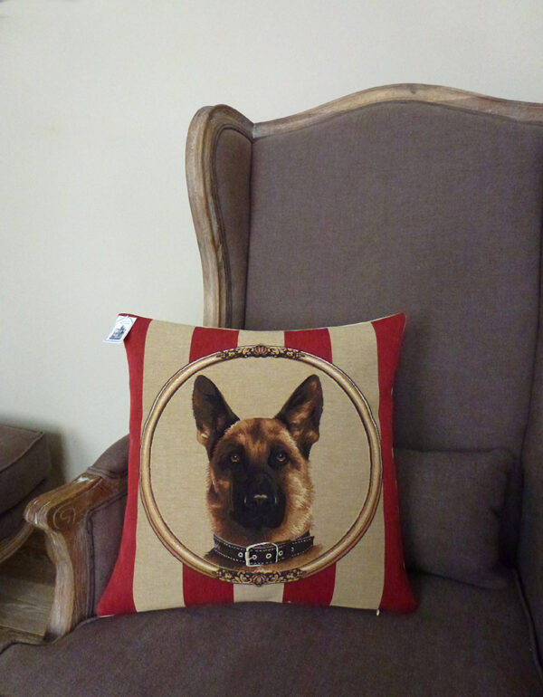 Coussin Chien Berger Allemand -- 45x45cm-11414