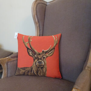 Coussin Cerf -- 45x45cm-11467