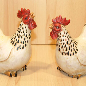 Lot de 2 coqs -- 13cm